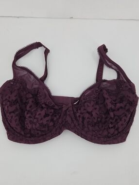 Victoria's Secret Plum Lace Underwire Bra